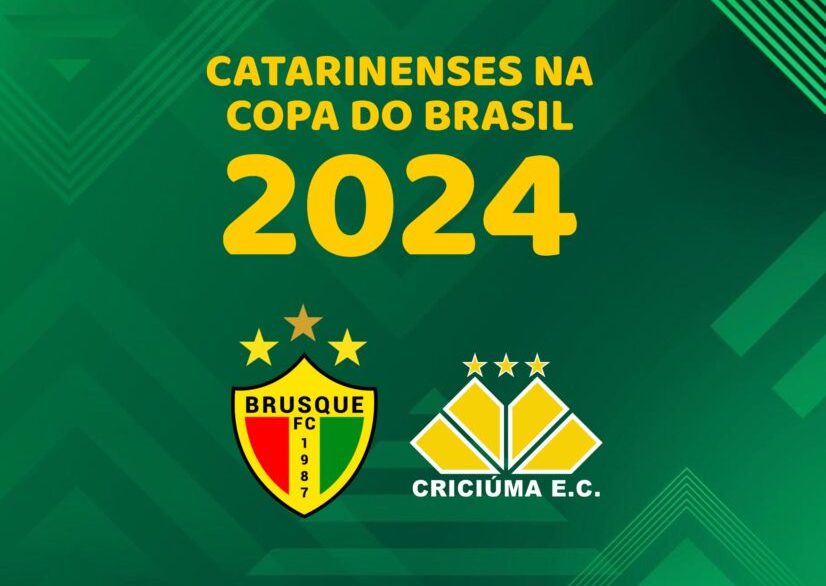 Brusque e Criciúma iniciam a disputa na terceira fase da Copa do Brasil